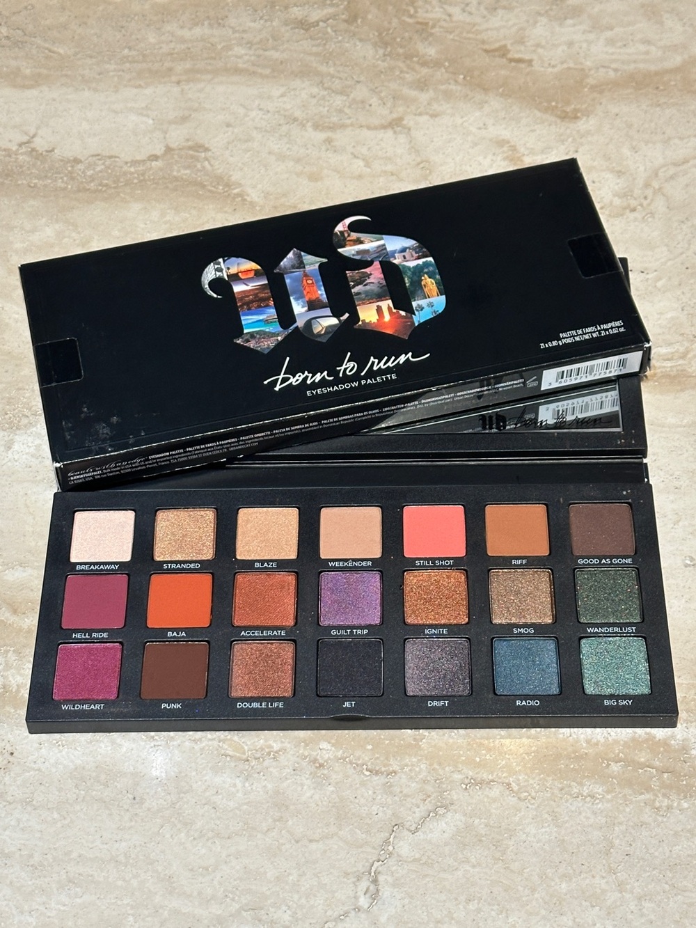 Urban Decay Born to Run Palette